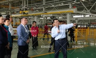 【新闻】天下政协委员教科卫体委员会副主任、科技部原副部长曹健林向导天下政协调研组莅临千亿国际机械人调研