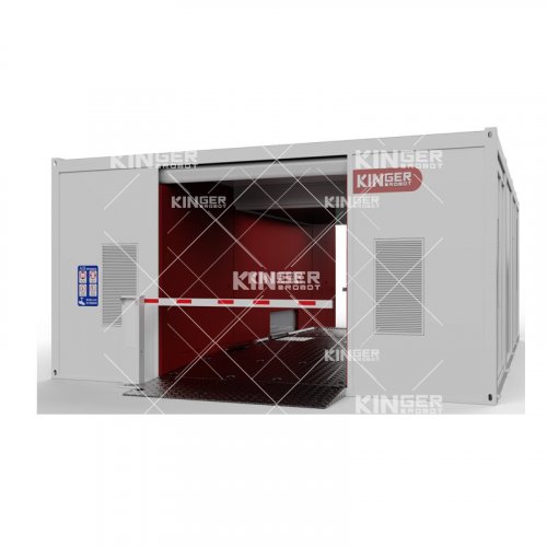 乘用车高效双仓换电机械人